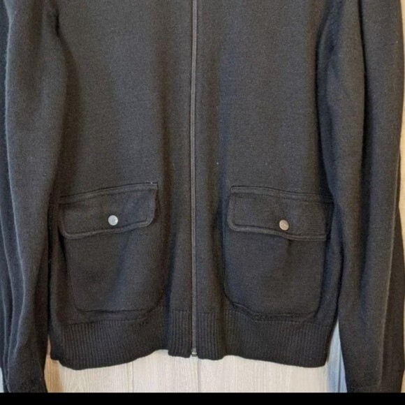 Michael Michael Kors full zip sweater sz L EUC - Picture 5 of 6